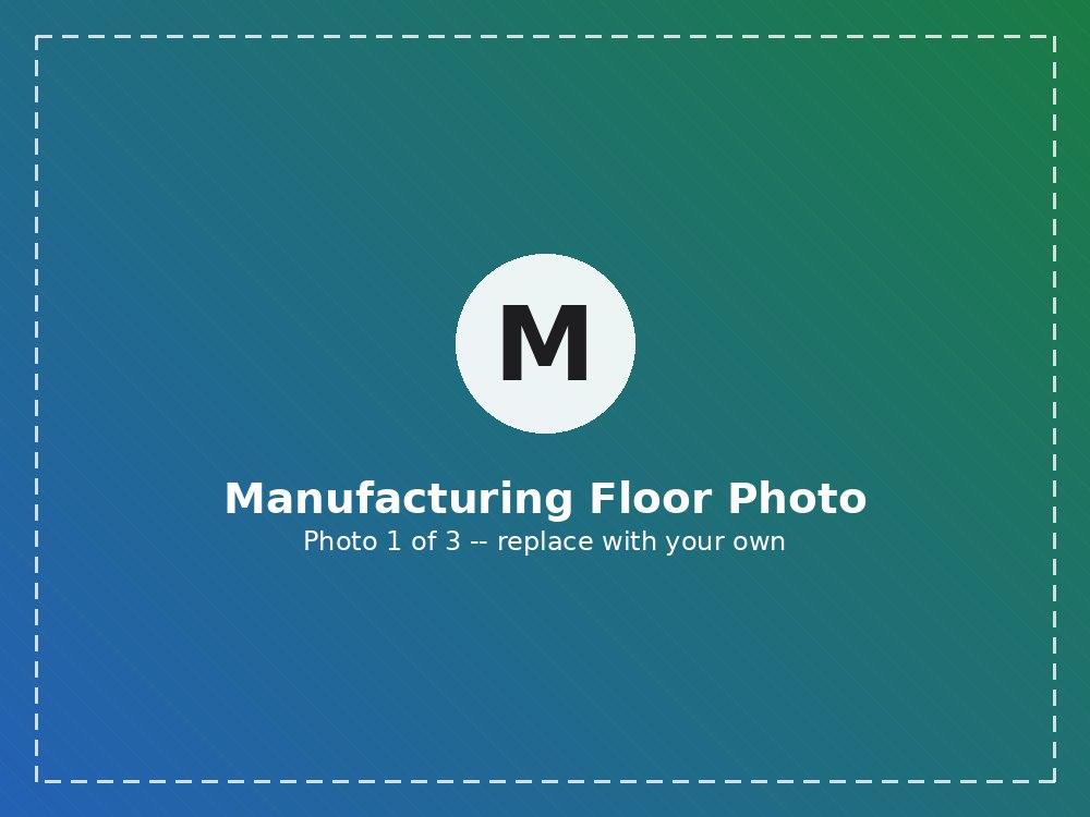 Placeholder photo -- replace with your own CNC machining photo (photo 1 of 10)